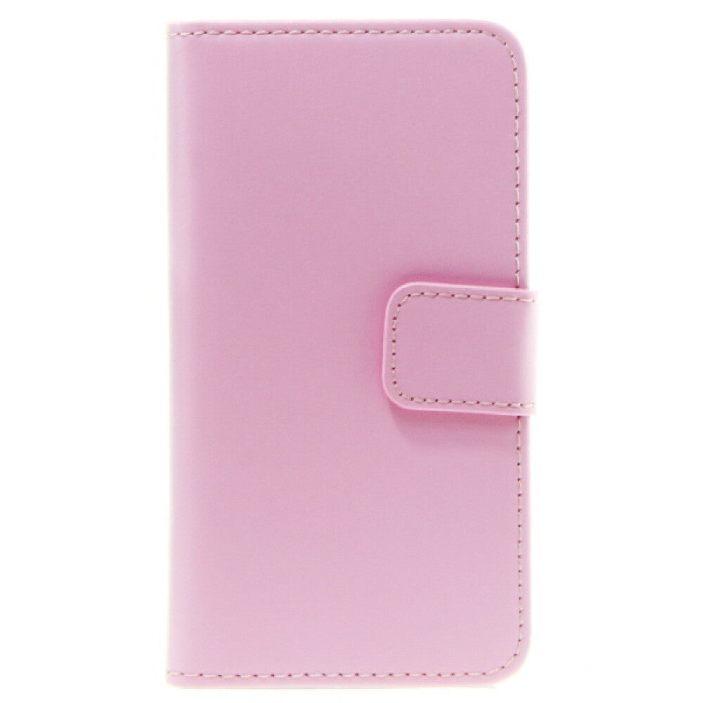 Slim Leder Book Case for iPhone 6 Plus - pink 4250710556335