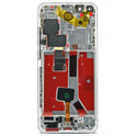 Display (Soft-OLED) + Rahmen für P40 Pro, ice white
