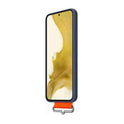 Handyhülle für Samsung Galaxy S22 Plus Silikonhülle Marineblau EF-GS906TNEGWW