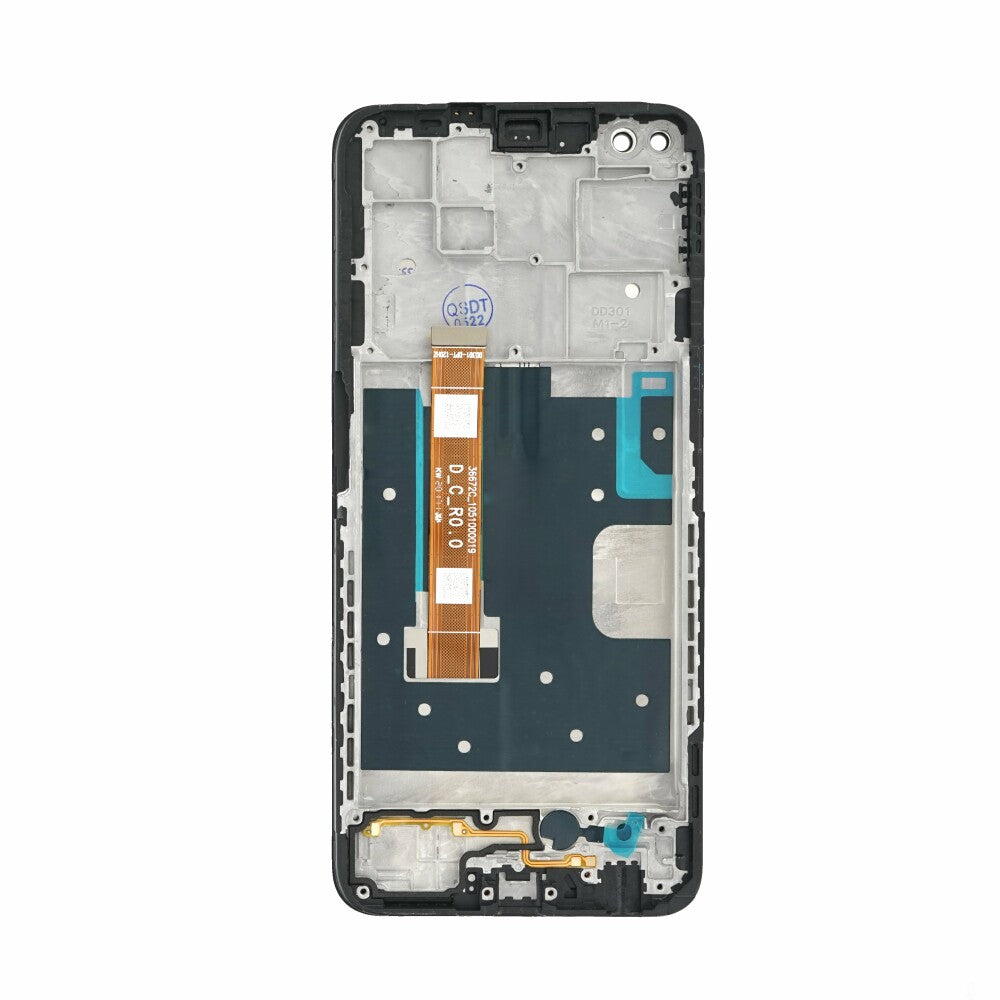 OEM Display-Einheit + Rahmen für OPPO Reno Z schwarz