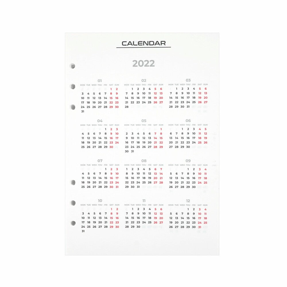 prio 5in1 multi-purpose notebook calendar