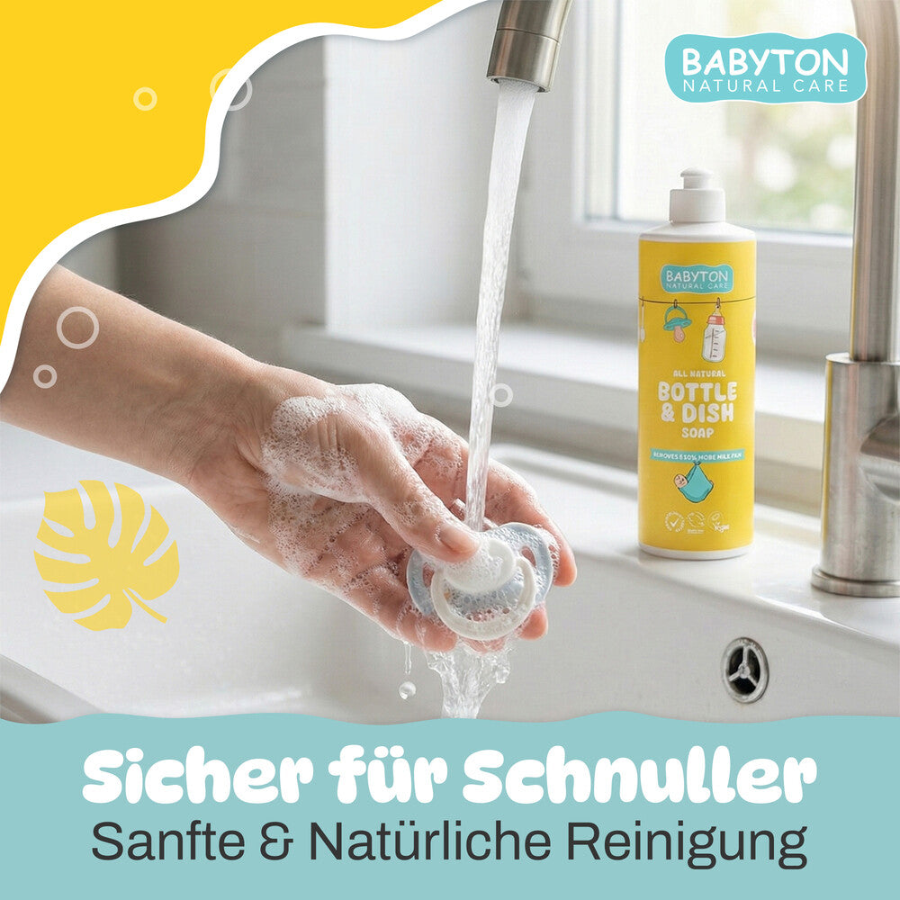Babyton Flaschen- und Geschirrseife, Naturseife, 500 ml Hauptbild