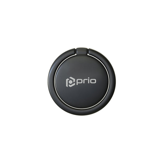 prio metal cell phone ring matt black