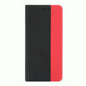 prio protective case with stand function for Samsung A13 5G black-red