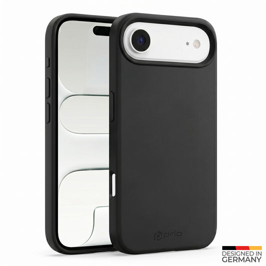 prio Liquid Silicone Case MAG für iPhone 17 Air (6,5 Zoll) schwarz
