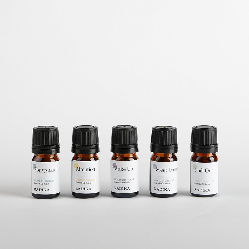 Ätherisches Öl-Set, 5 Stück in einem Paket, 100% Rein, BIO, natürlich 10 ml