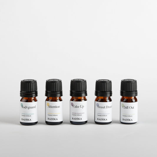 Ätherisches Öl-Set, 5 Stück in einem Paket, 100% Rein, BIO, natürlich 10 ml