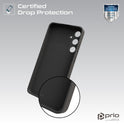 prio Liquid Silicone Case for Samsung S24+ black