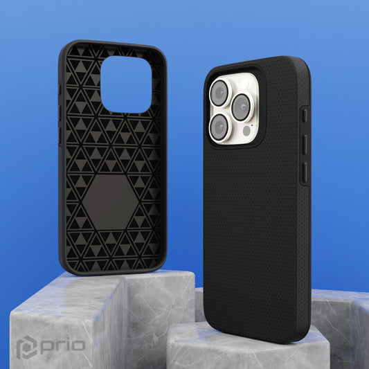 prio Schutzhülle für iPhone XS/X schwarz