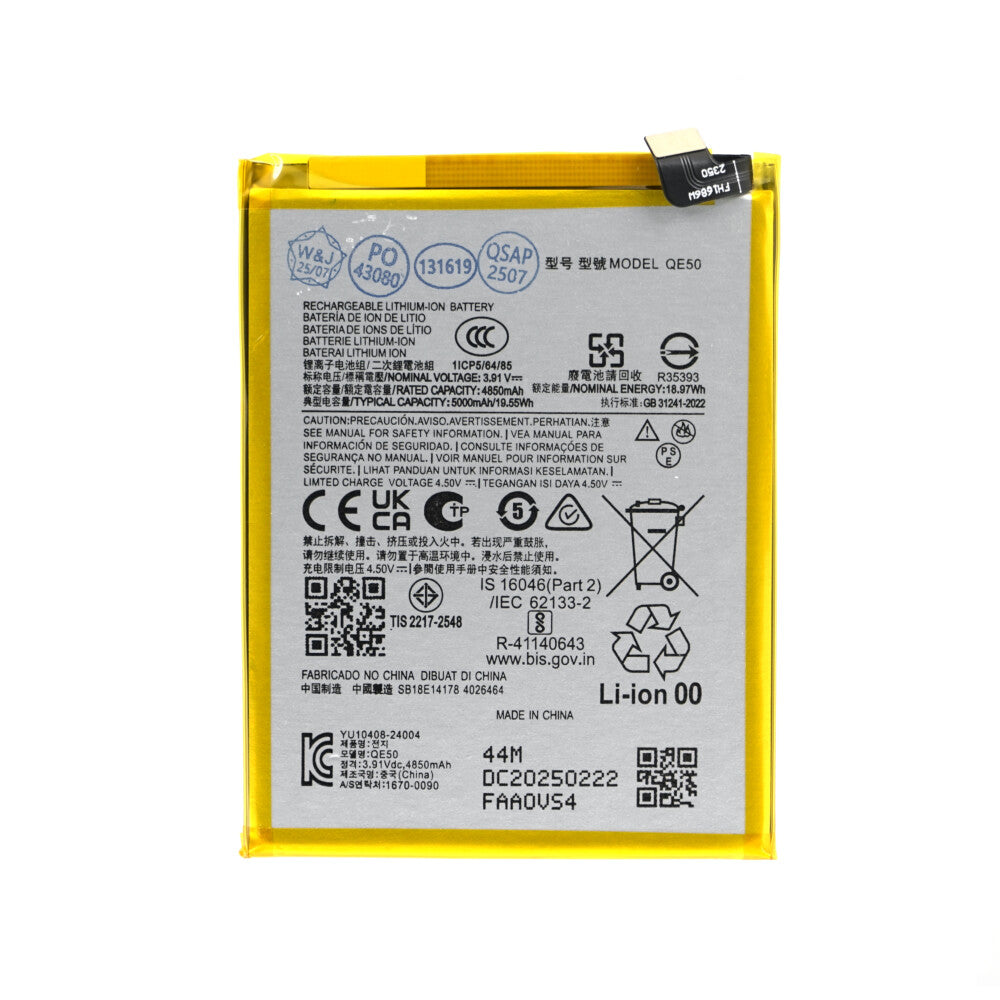 Akku QE50 für Motorola Moto G85 5G