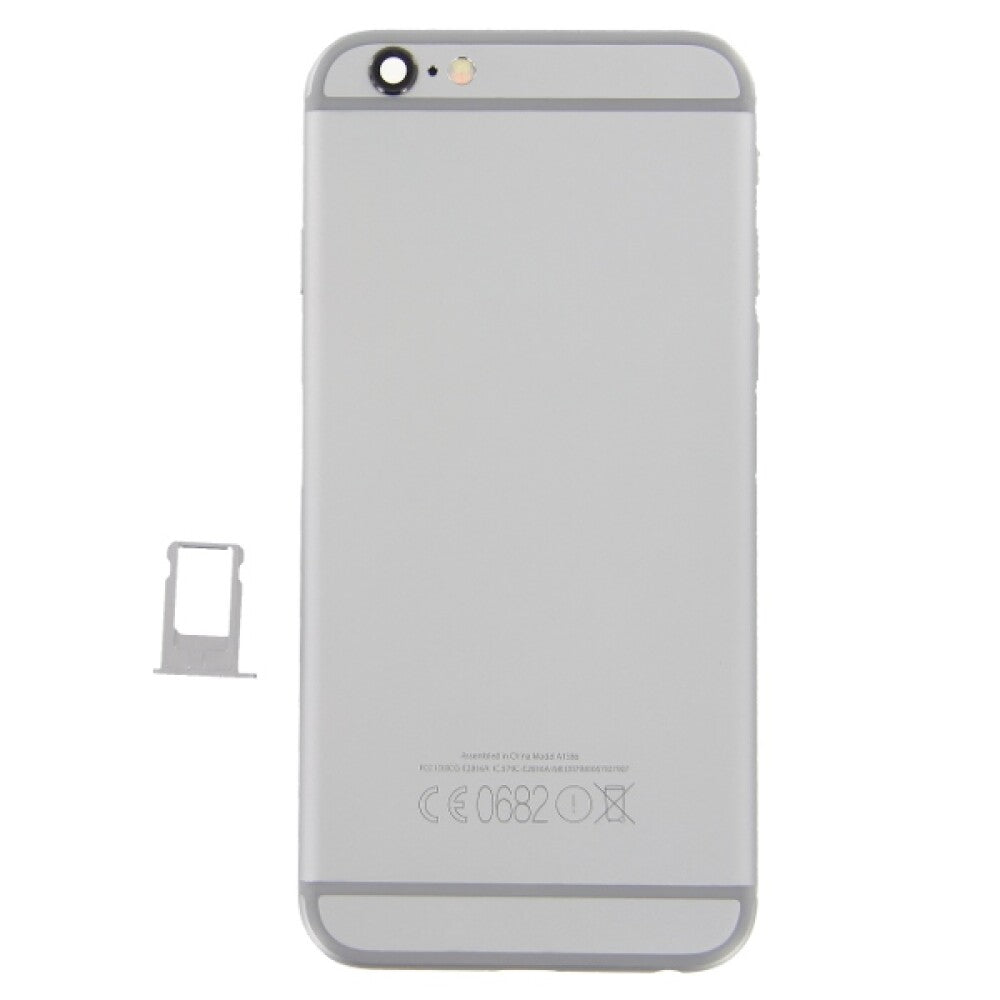 Repl. iPhone 6 battery compartment cover set gray