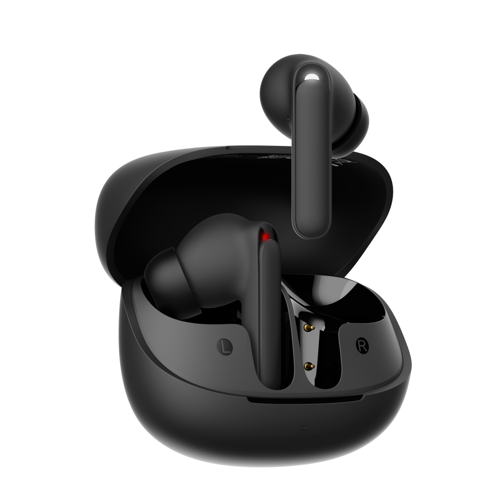 beclad. True Wireless Earbuds mit Geräuschunterdrückung, Schwarz, BE-SE001BG-GR