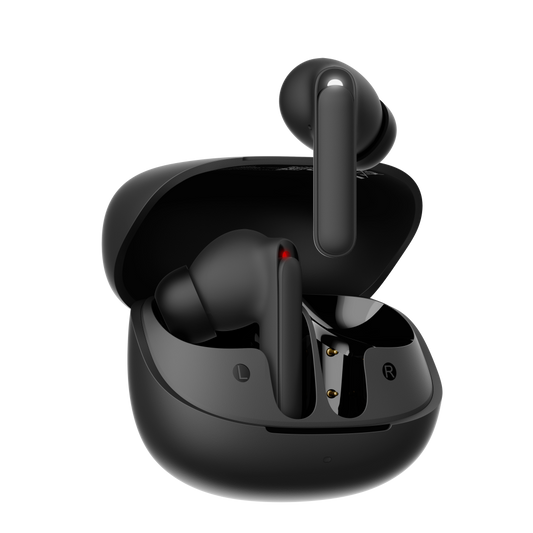 beclad. True Wireless Earbuds mit Geräuschunterdrückung, Schwarz, BE-SE001BG-GR