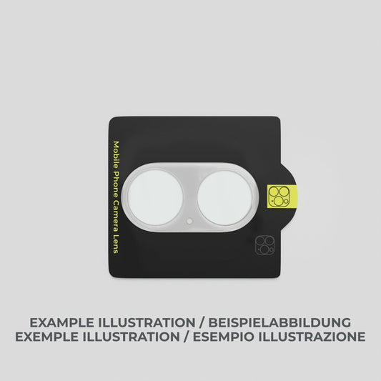 prio Tempered Glass Back Camera für iPhone 17 (6,3 Zoll) klar