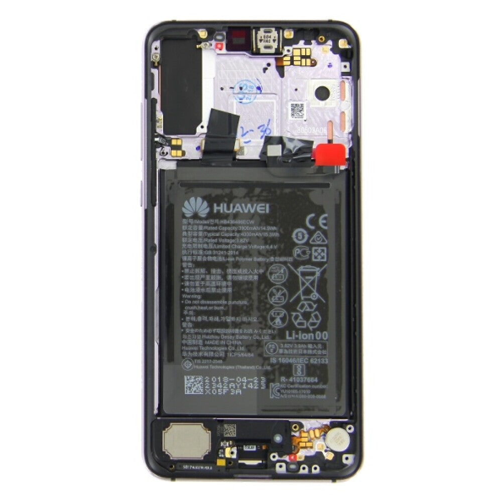 Huawei display unit + frame + battery P20 Pro twilight 02351WTU