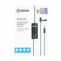 Boya BY-M1 Pro universal lavalier microphone black