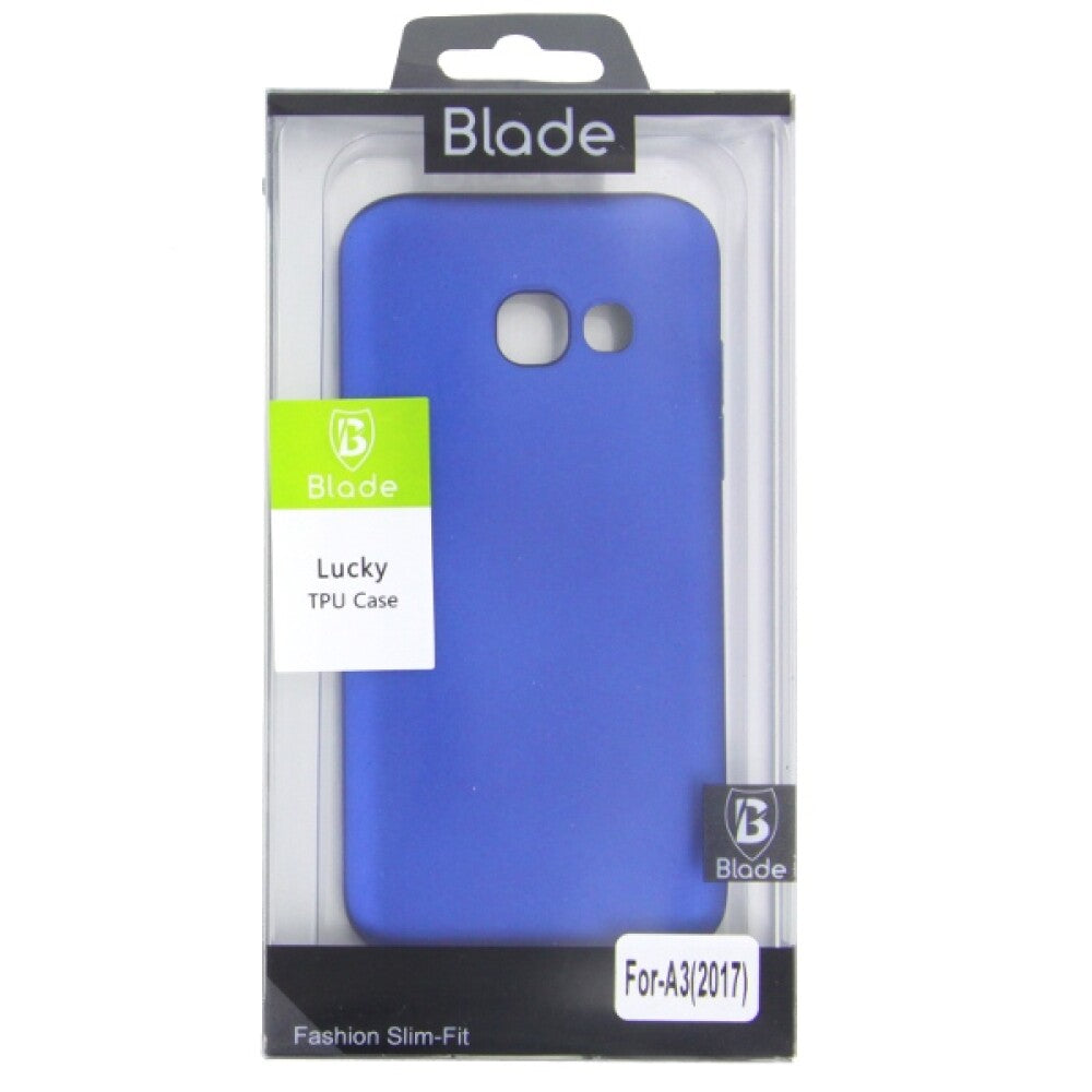 Blade Lucky TPU Schutzhülle für Samsung Galaxy A3 2017 blau