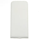 Slim Leather Flip Case iPhone 5c - white 4250710542260