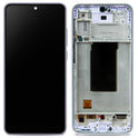 Samsung Display + Rahmen SM-A376B Galaxy A37 5G lila GH82-39232D