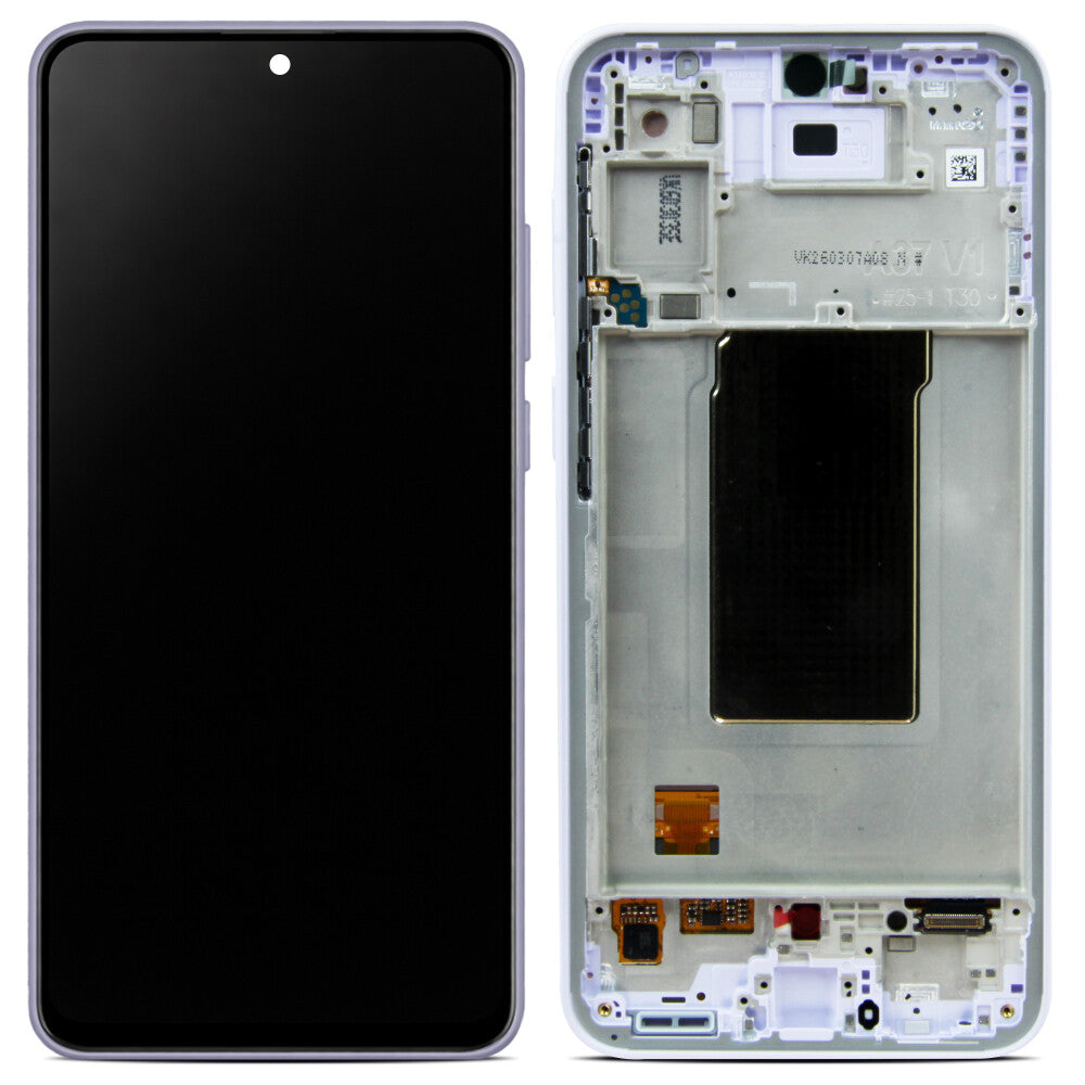 Samsung Display + Rahmen SM-A376B Galaxy A37 5G lila GH82-39232D