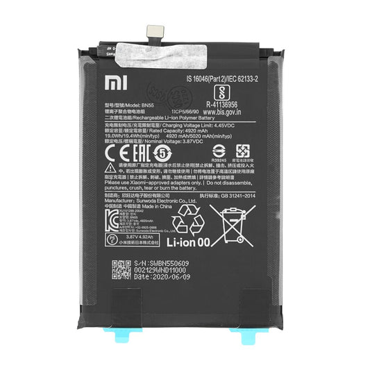 Xiaomi Akku BN55 5020mAh Redmi Note 9S 460200002F5Z