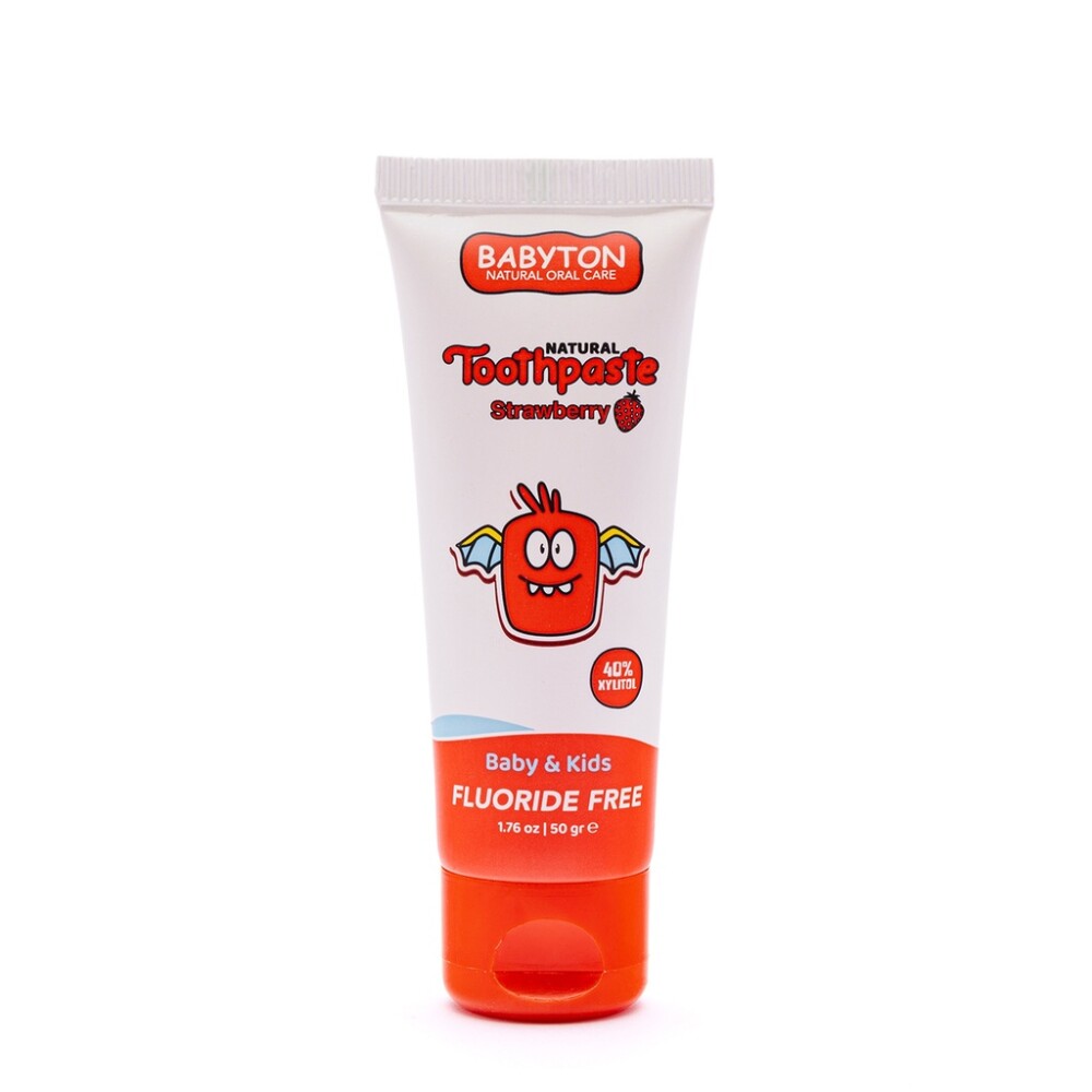 Babyton Baby- und Kinderzahnpasta, natürlich, 50 g
