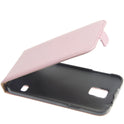 Slim Leder Flip Hülle S5 Galaxy G900 pink 4250710549764