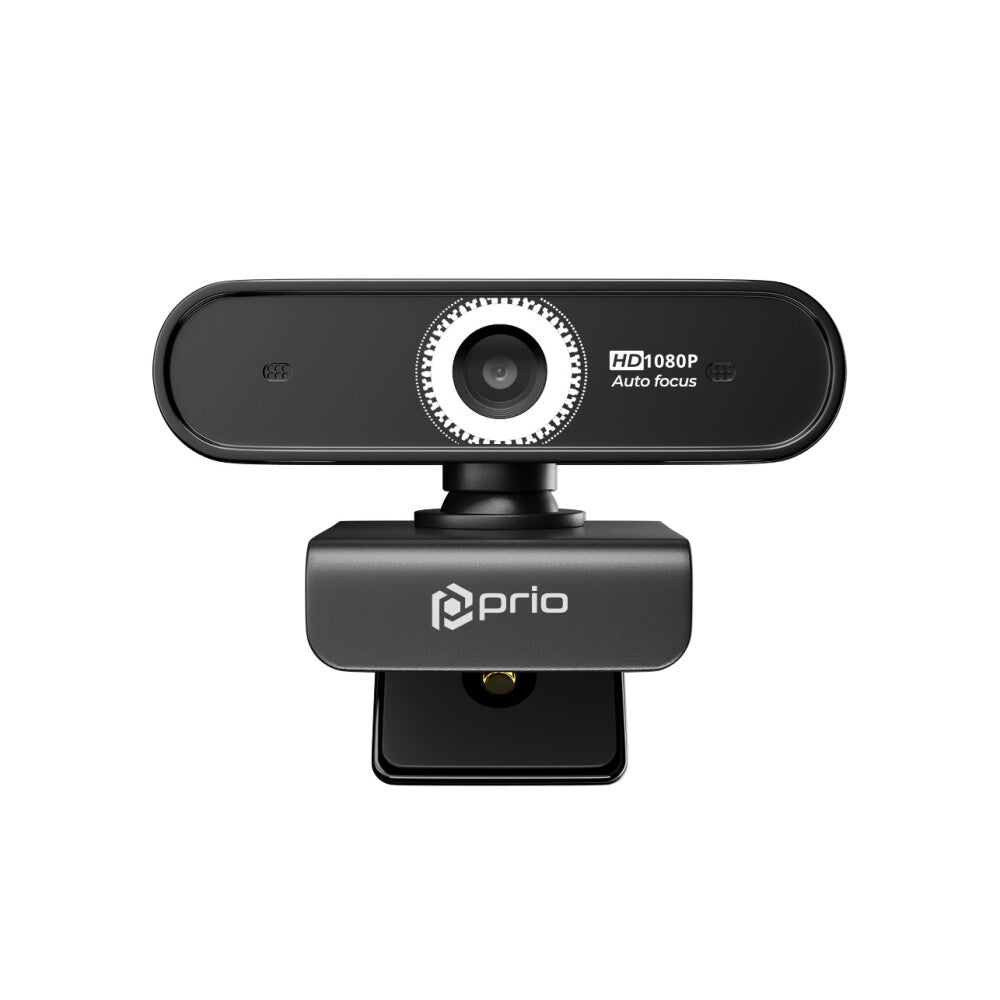 prio Full HD 1080P autofocus webcam black