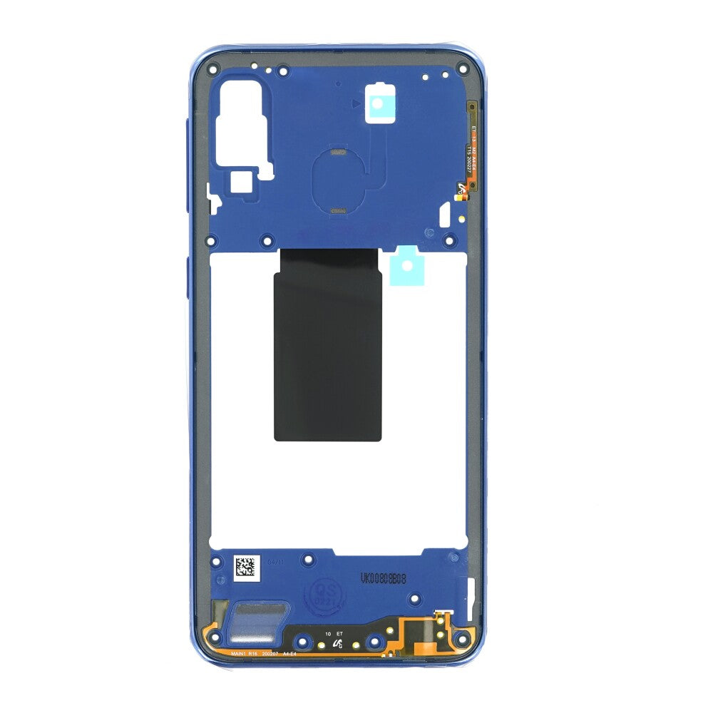 Samsung middle frame A405 Galaxy A40 blue GH97-22974C