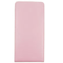 Slim Leder Flip Hülle für Sony Z2 pink 4250710552825