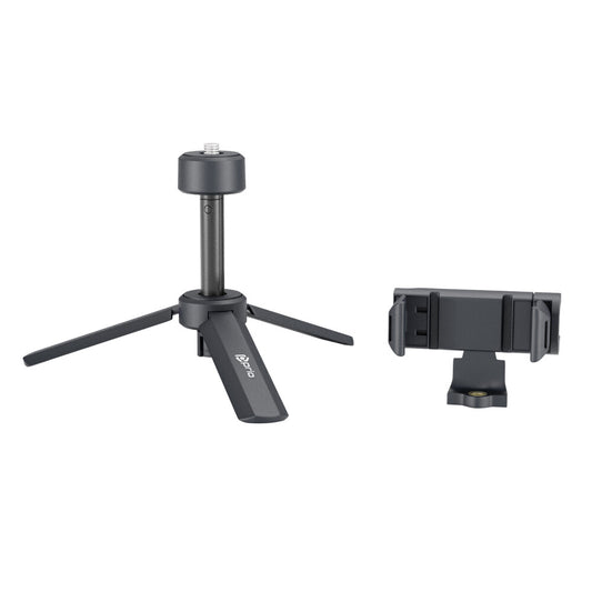 prio Mini Tripod & Selfie-Stick, 360° drehbar, Höhenverstellbar, rutschfest für stabile Aufnahmen