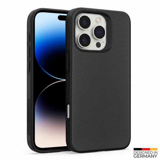 prio Schutzhülle für iPhone 14 Pro schwarz
