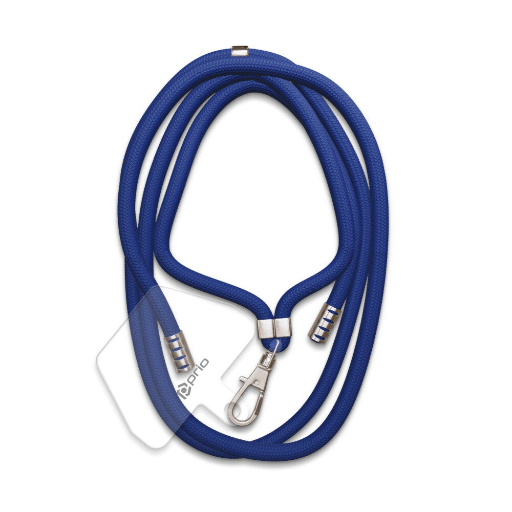 prio Universal Cell Phone Lanyard 0.7m blue