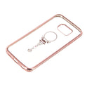 TPU Case Bling Beauty für Samsung S6 Edge - rose gold