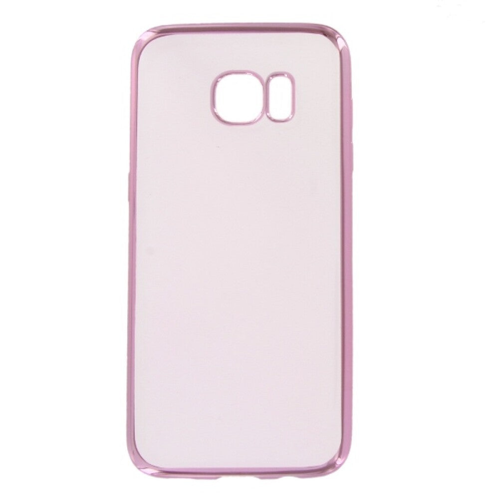 TPU Case LINE for Samsung Galaxy S7 Edge Pink