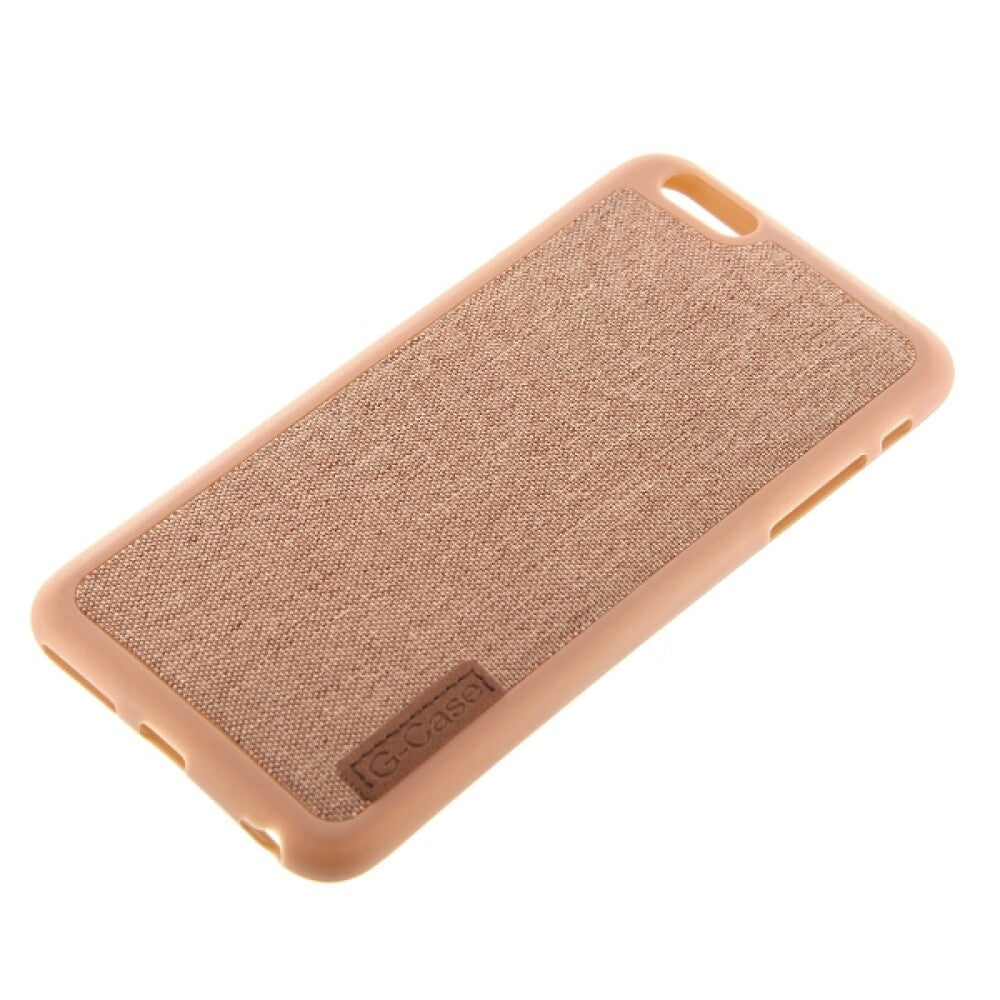 Silicone Case Textile for iPhone 6 Plus brown