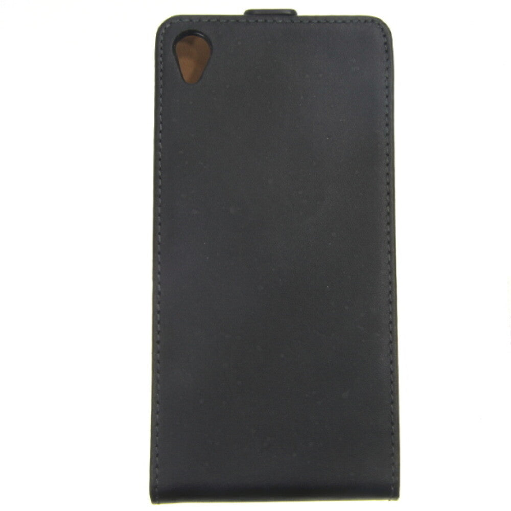 Slim Leather Flip Hülle für Sony Z3 - schwarz 4250710556199