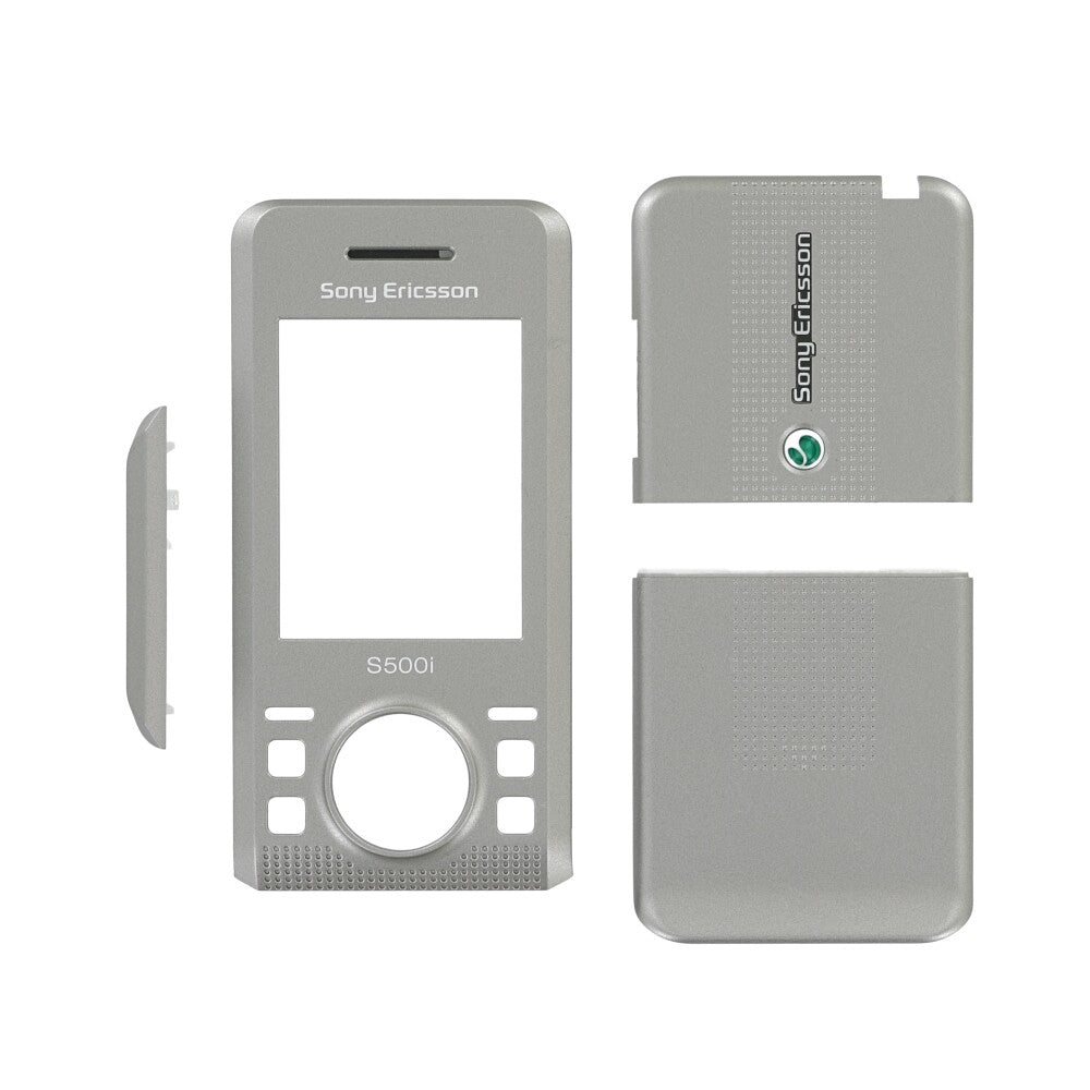 Sony Ericsson S500i Cover Set - Silver