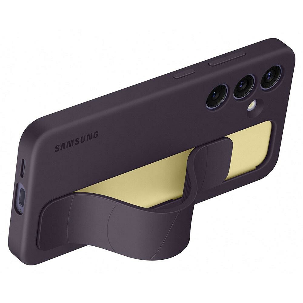 Samsung Standing Grip Cover / Tasche / Case SM-S921 Galaxy S24 dunkelviolett EF-GS921CEE