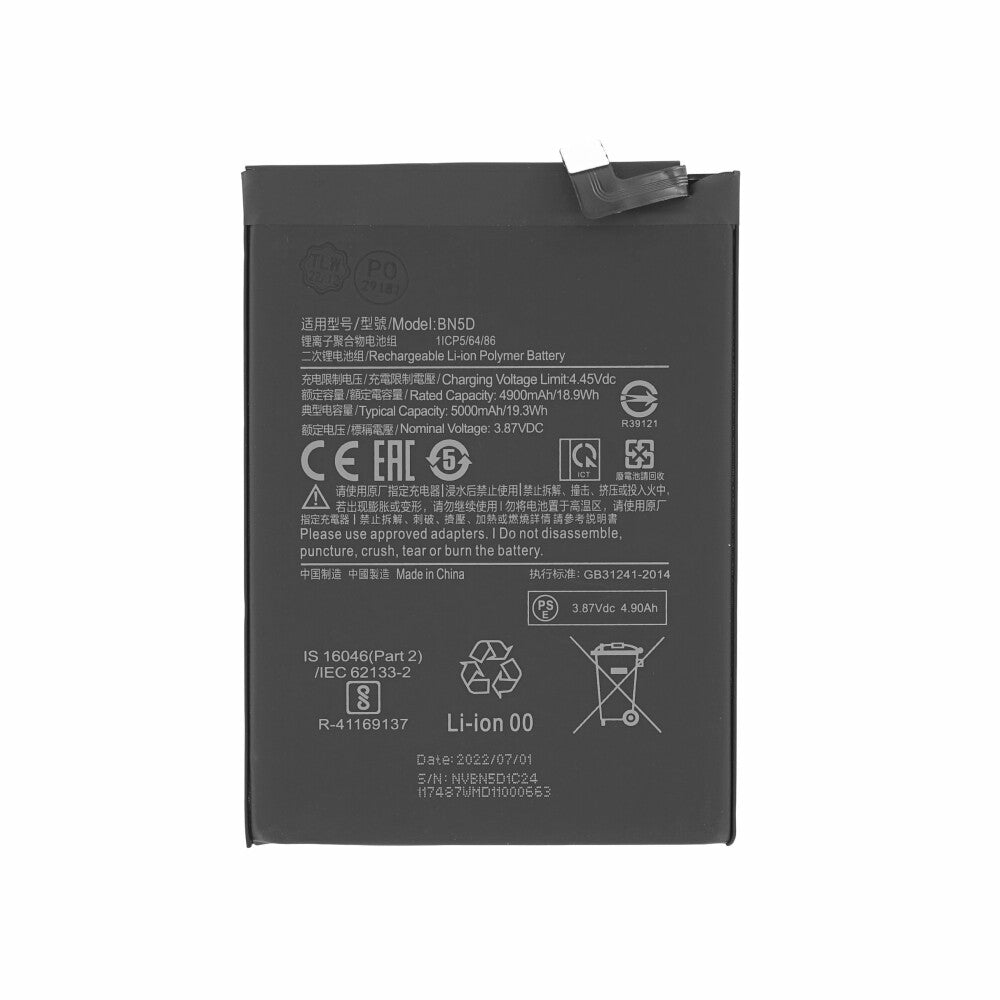 MPS battery BN5D for Redmi Note 11/ Note 11S/Poco M4 Pro