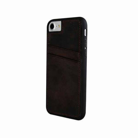 Justin iPhone 6 / 6S protective case leather dark brown