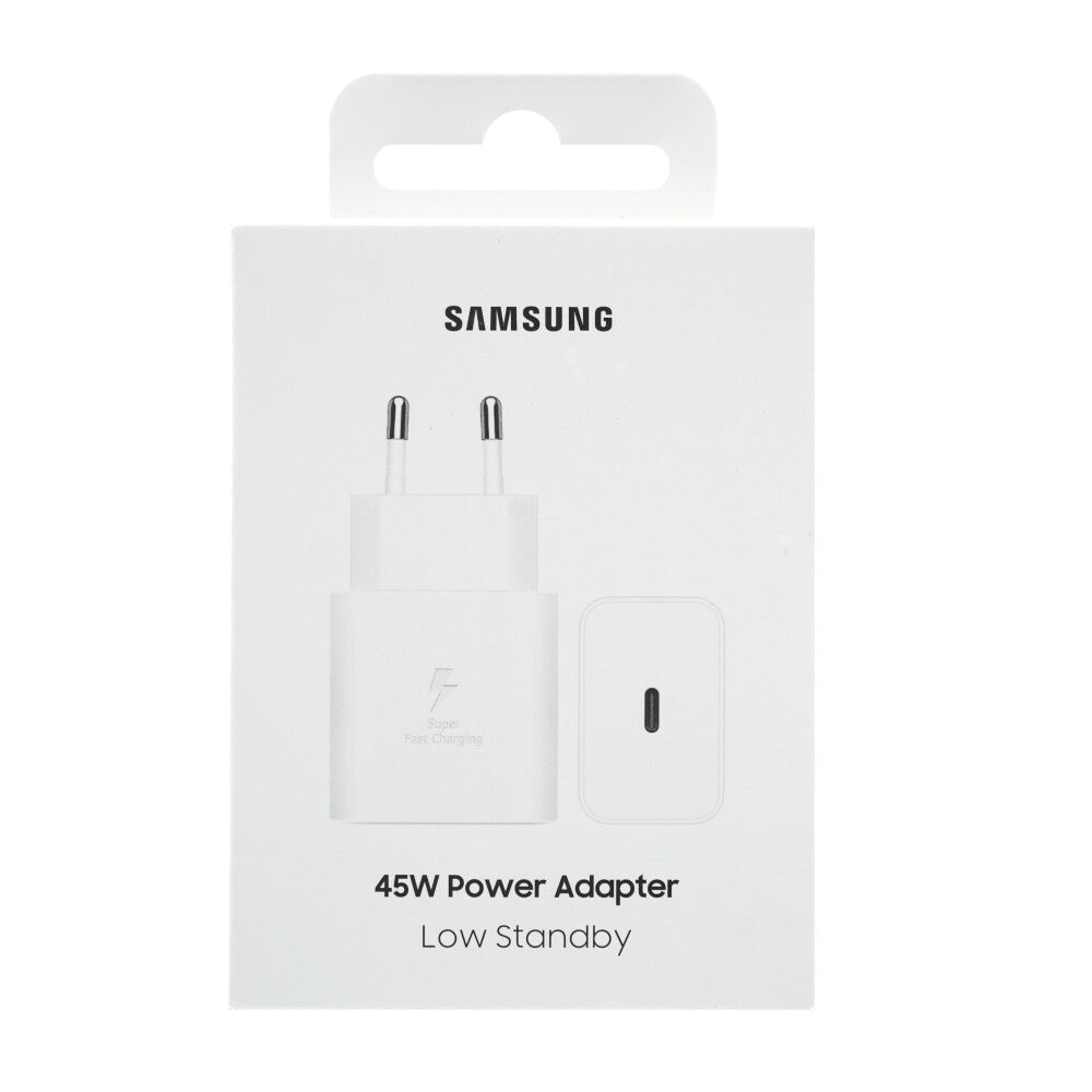 Samsung 45W USB-C Power Adapter (ohne Kabel) weiß EP-T4511NWE