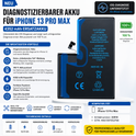 Diagnose-Akku für iPhone 13 Pro Max