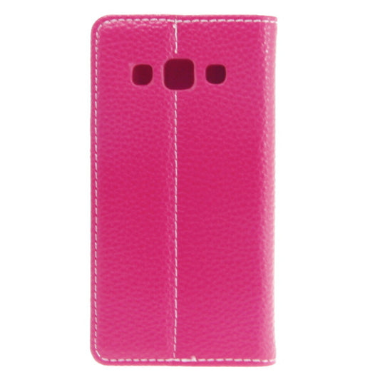 Book Case Fashion for Galaxy A3 - Pink