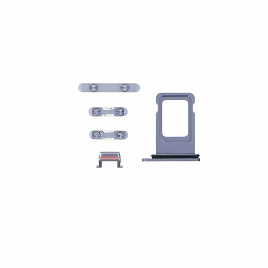 OEM button set for iPhone 11 purple