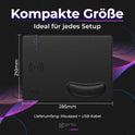 prio Schnelllade Mauspad 15 W (USB C) schwarz