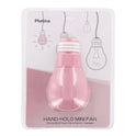 Platina Hand-Hold Mini Fan / Ventilator und elektrische Taschenlampe rosa