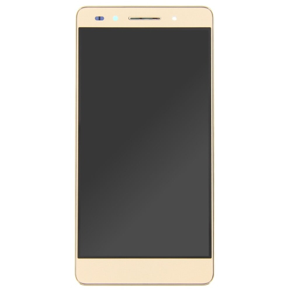 OEM Displayeinheit + Rahmen für Huawei Honor 7 gold