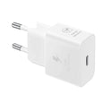 Original Samsung Schnellladegerät 25W USB-C Netzteil Kabel Weiß EP-T2510XWEGEU