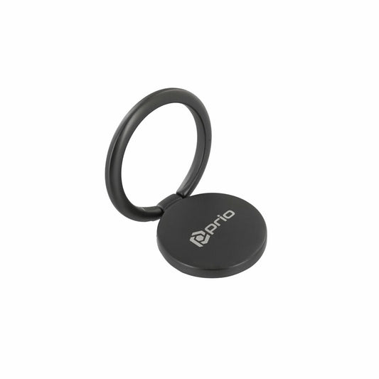 prio metal cell phone ring matt black